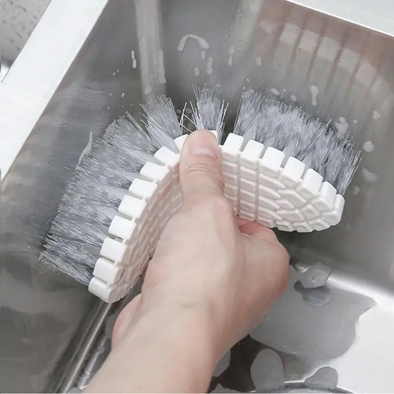 Flexible cleaning brush Kitchen sink cooktop Bathroom toiletry brush Bathroom bathtub floor Shoe brush