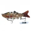 Pescado de 6 secciones, 5 individuales.