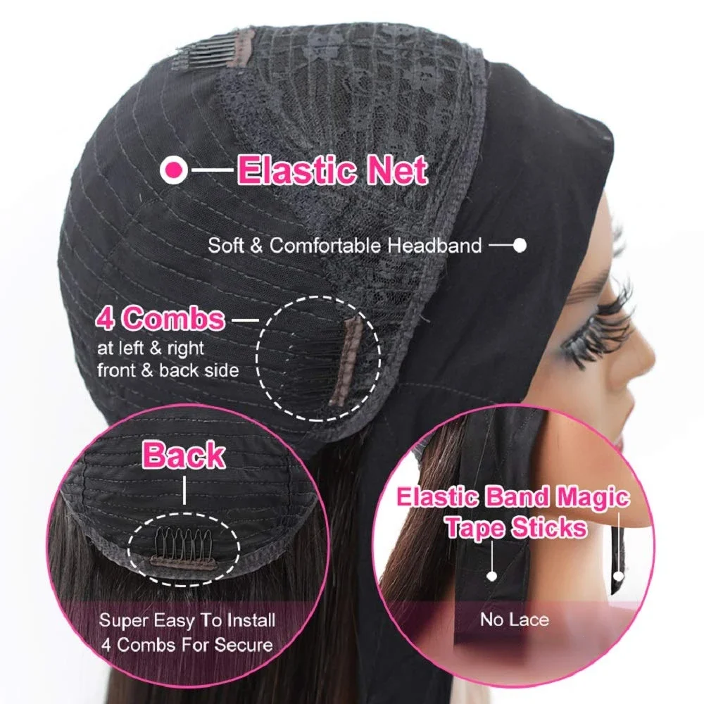 Parrucca dritta P4/27 con mèches per donna, densità 150%, realizzata a macchina, con fascia_voghion.com
