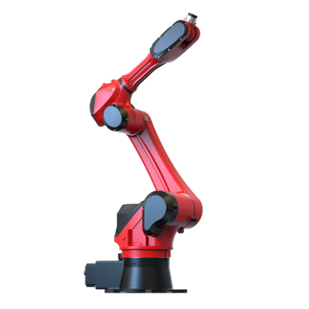 Mataas na Kalidad 6-Axis Robot Arm Red Industrial Robot Fully Automatic Manual Pagputol Welding Bagong Kondisyon Metal Engine Motor