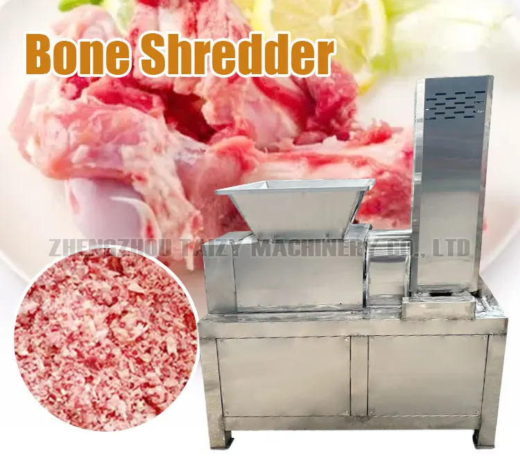 Double Shaft Shredder Cow Bone Mill Powder Crusher Machine - Buy Fish ...