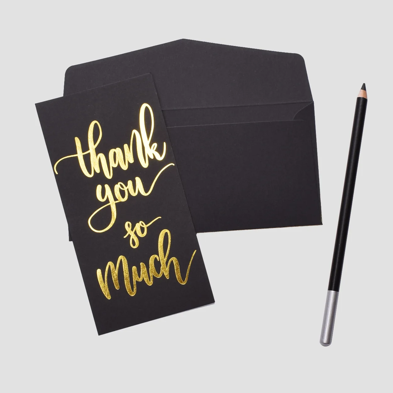 热卖可爱亚光黑色谢谢邀请信封感谢卡 Buy 谢谢邀请信封 带感谢卡的信封 热卖信封product On Alibaba Com