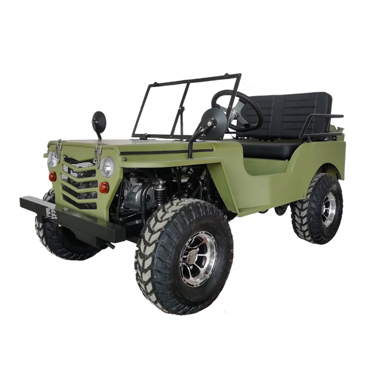 キッズミニジープ4ストローク125ccジープカーゴーカートレジャー