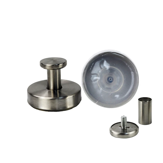 201SUS Suction Cup Hooks for Shower - Bathroom Hanging Towels Robe Loofah Mounting on Glass Shower Doors Suction Cup Hooks