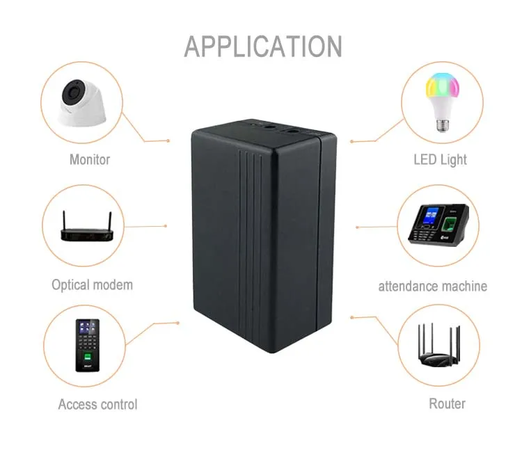 High Quality Portable Mini DC UPS Backup Battery 12V 2A57.72WH15600mAh ...