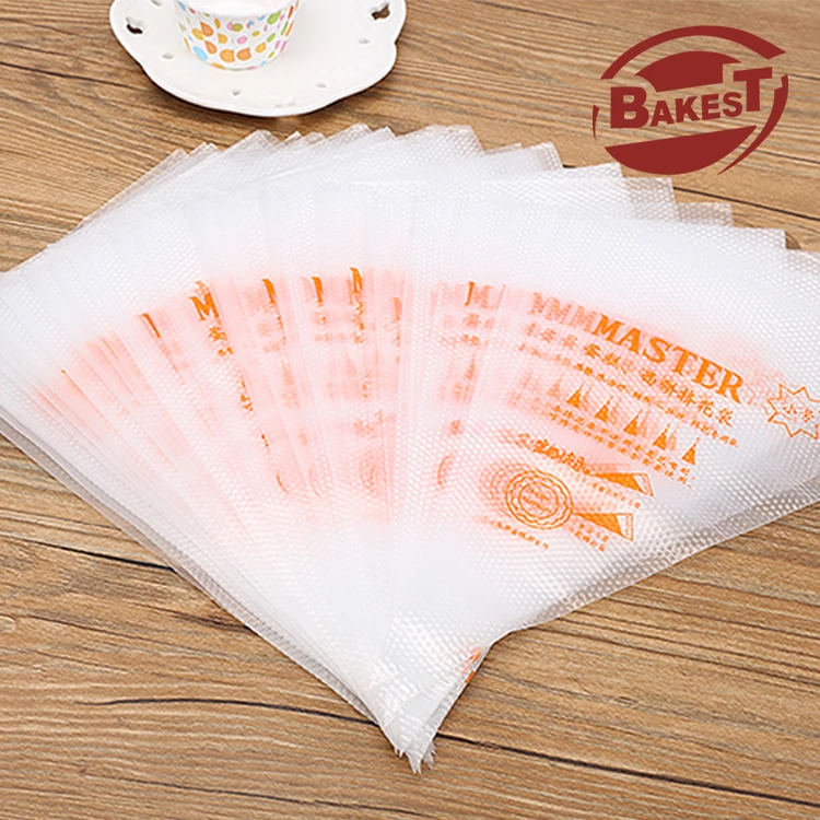 Customized Thickening Baking Tools Disposable Transparent Pastry Piping Bag for Cake Pastry Icing Premium Quality Bake