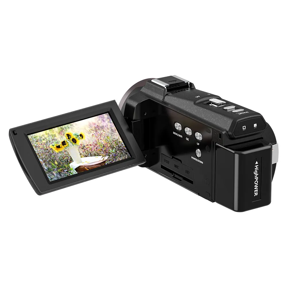 Jrki HDV-254KM Camcorder - 4K Professional Digital Video