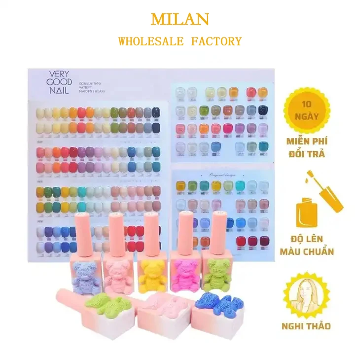 Гель-лак для ногтей, 60 цветов