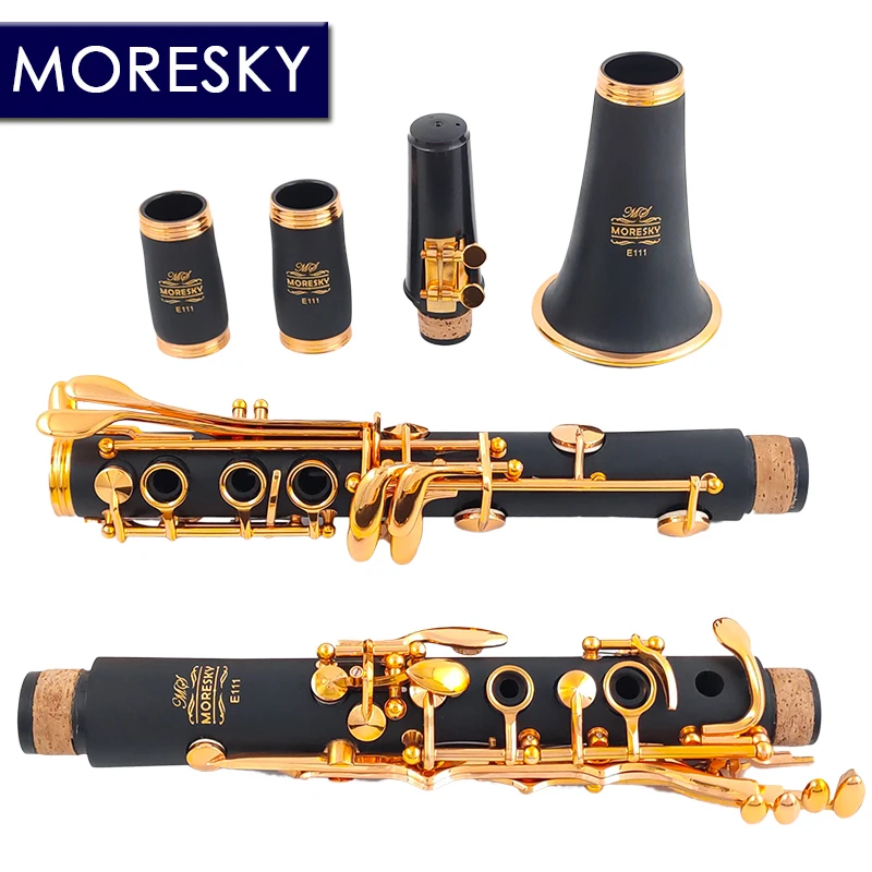 Moresky Bb Clarinet With 17 Copper-nickel Keys - Oem