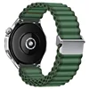 green band silver buckle