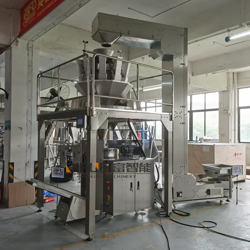 200g 500g Granule Packing Machine Snacks Crisps Raisins Rice Grains Candy Nuts Biscuits peanuts Seeds Jujube Packaging Machine