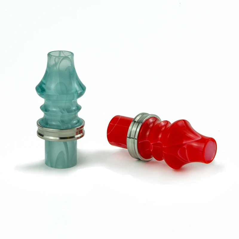 Customize Resin + Silicone Hookah Mouthpieces With Hang Rope Hookah