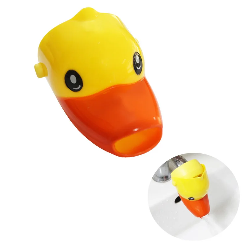 Probebi Eco-Friendly Kids Faucet Extender Cartoon Animal Style Bath Protector Safe Convenient PP Silicone Tap Cover for EVA