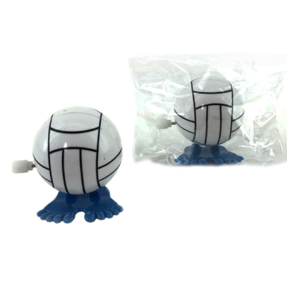 Children educational plastic volleyball kid favorite gifts wind up mechanism for toys