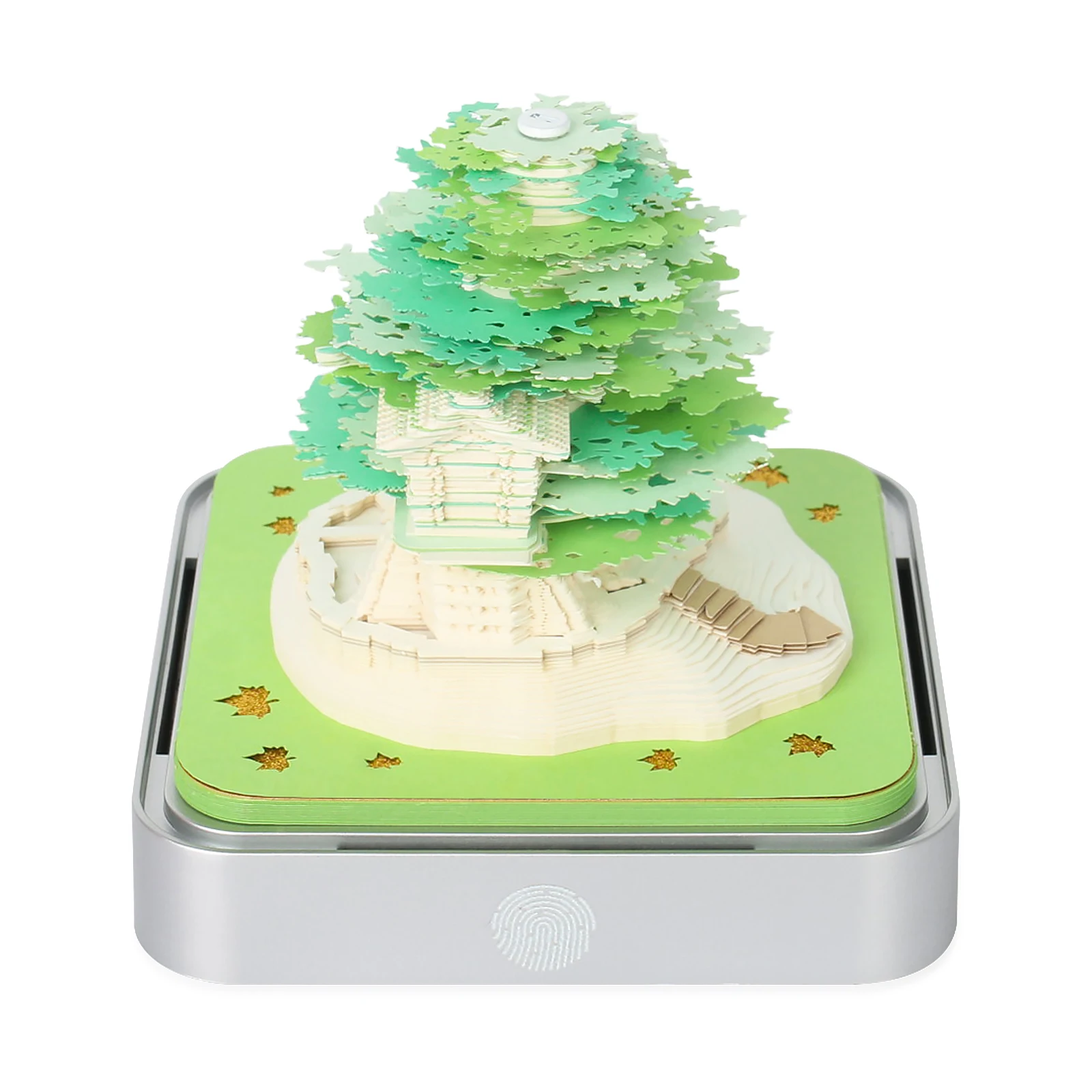 Drop Shipping Tree House Sticky Notes Custom 3D Memo Note Pad Blocks Paper 365 Year Calendar Office Decoration Item for Desk