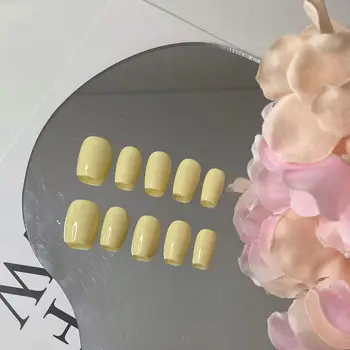 Luxury 3D Nails Art Tips Wholesale Rose Red Hot Summer Flower Design Private Label 3D Faux Ongles Artificial Fingernail Press on