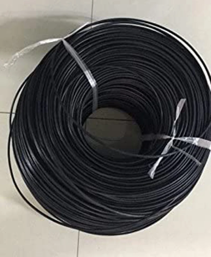 5KG/Roll High Density Polyethylene (HDPE) Polypropylene (PP) Black/White Welding Rod 1/8" Dia -.125" 4mm for Plastic Extruder