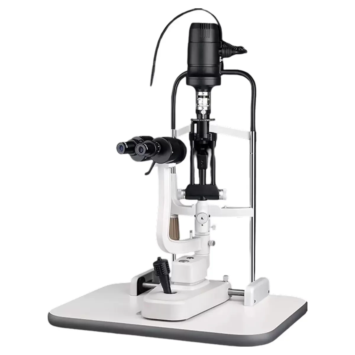 CE Certified Optical Instruments Converging Stereoscope Microscope Ophthalmic Slit Lamp Microscope with Lamp Cap