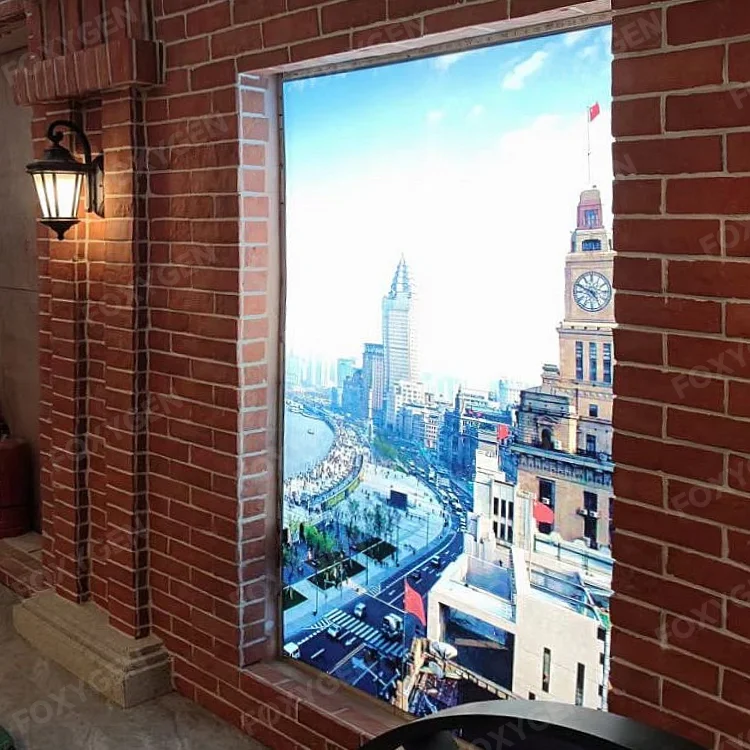 Single Sided Seg Frame Fabric Light Box Aluminum Profile Advertising Light Boxes for Shopping Mall factory