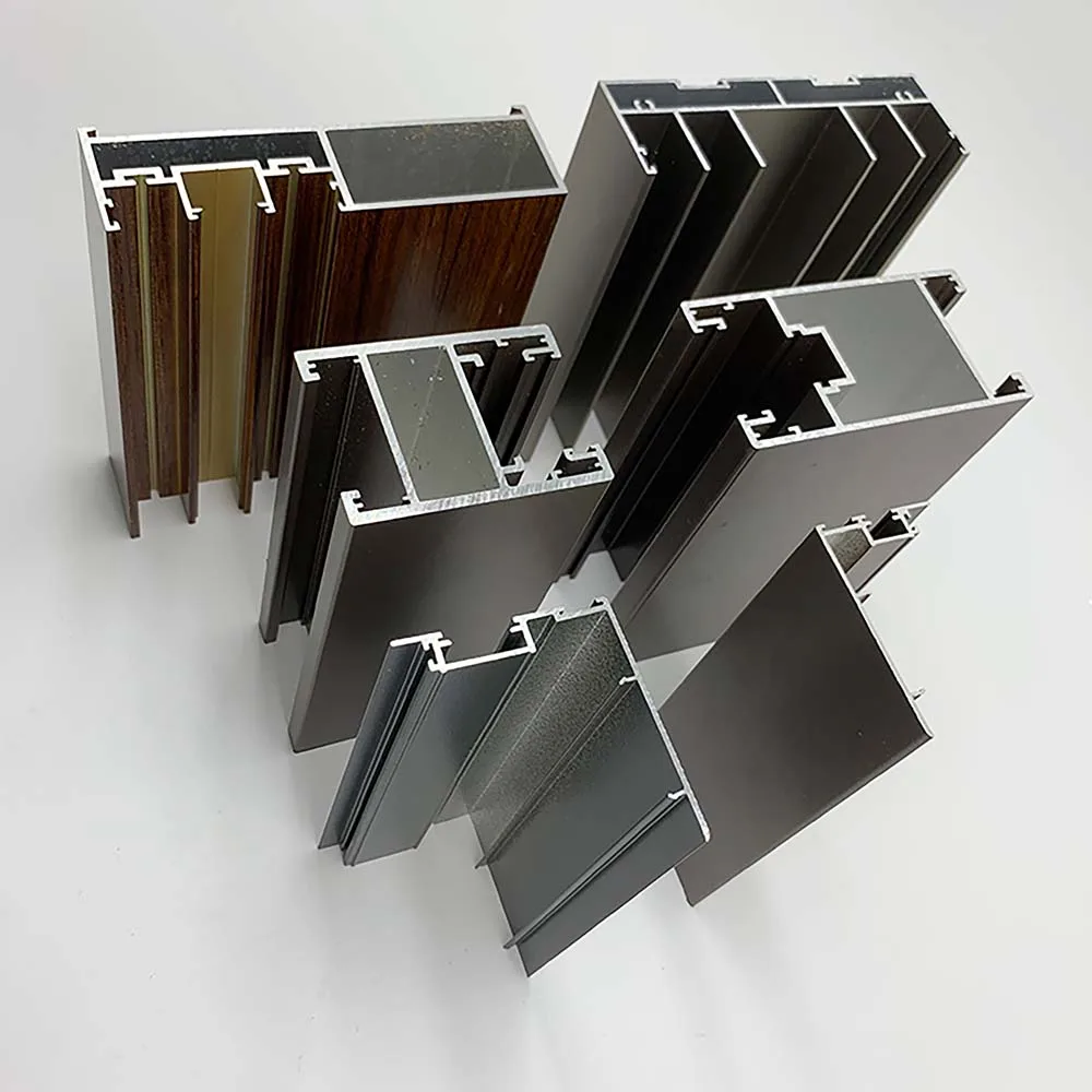 Interior Modern Sliding Door Aluminum Profile Heavy Duty Frame Extruded ...