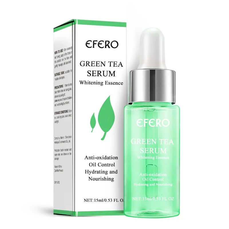 Grüntee Poren Serum – ölkontrollierend, Porentrennend, Feuchtigkeitsspendend, 17 Ml, Für Alle Hauttypen