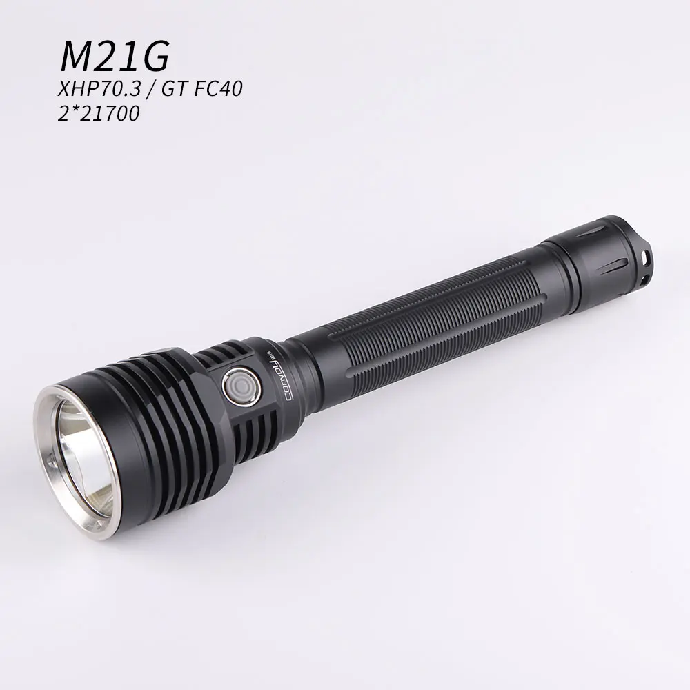 Convoy M21G 2*21700 Flashlight - Durable, 2000 Lumen LED Light
