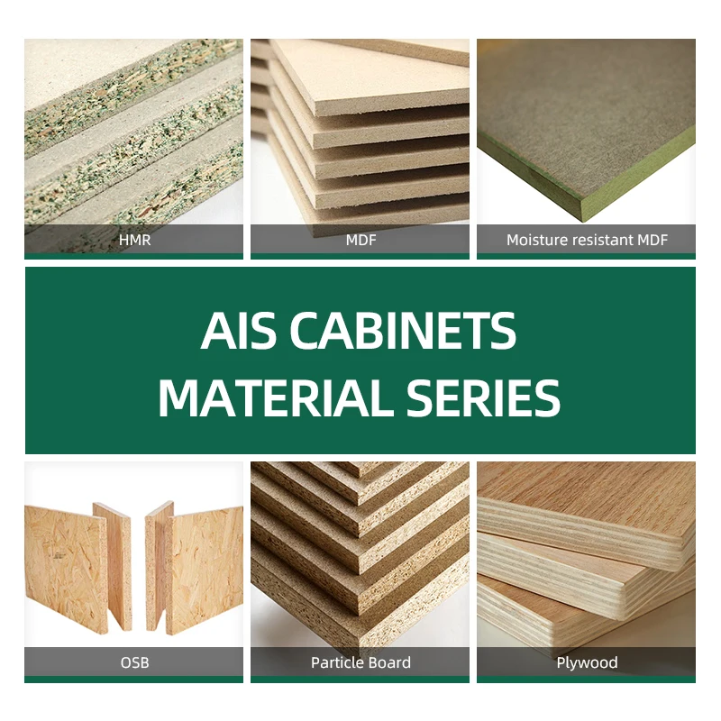 AIS 72 Hour Free Design Contemporary Wood Kitchen Cupboard Plywood Kitchen Cabinet Island Storage Cabinet for Apartment Kitchen