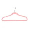 Pink velvet hanger