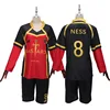 [no. 8 black and red style] comes with gloves