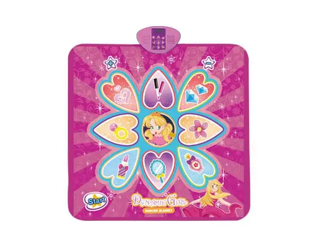 Детский танцевальный коврик игрушки От 3 до 15 лет для девочек 3 игровых режимов, включая 3 уровней вызова регулируемой громкостью