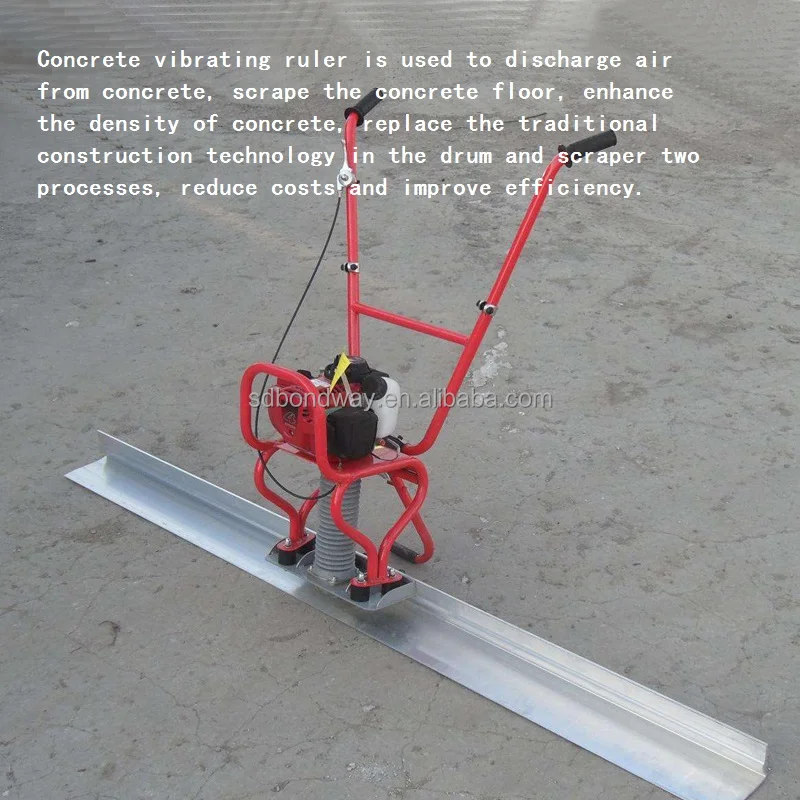 Screed Ruler Blade Industrial Grade Concrete Vibratory Truss Screed Ruler Machine Handheld ...