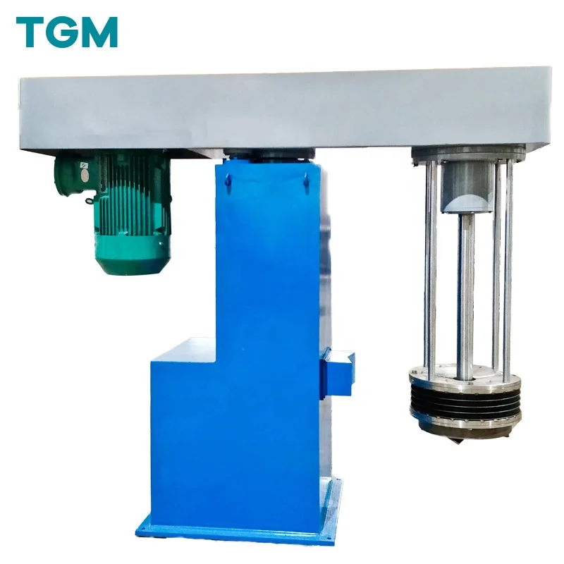 Hydraulic Lifting bead mill Machine water/oil based pigment basket mill