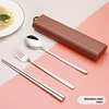 3-Piece Set of Natural Color [Oval Brown Box]]
