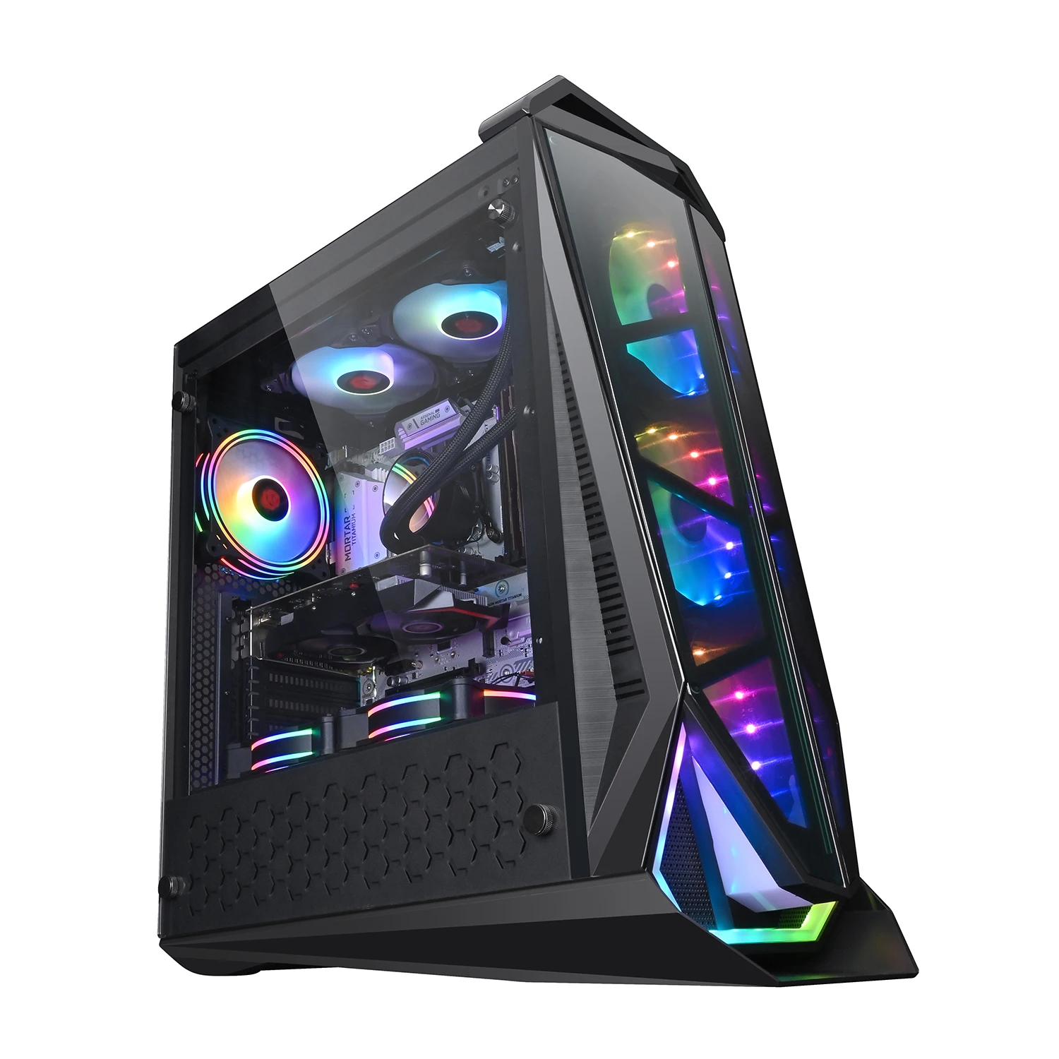 Hot Selling Unique Pc Case Pre Built Desktop Pc Part