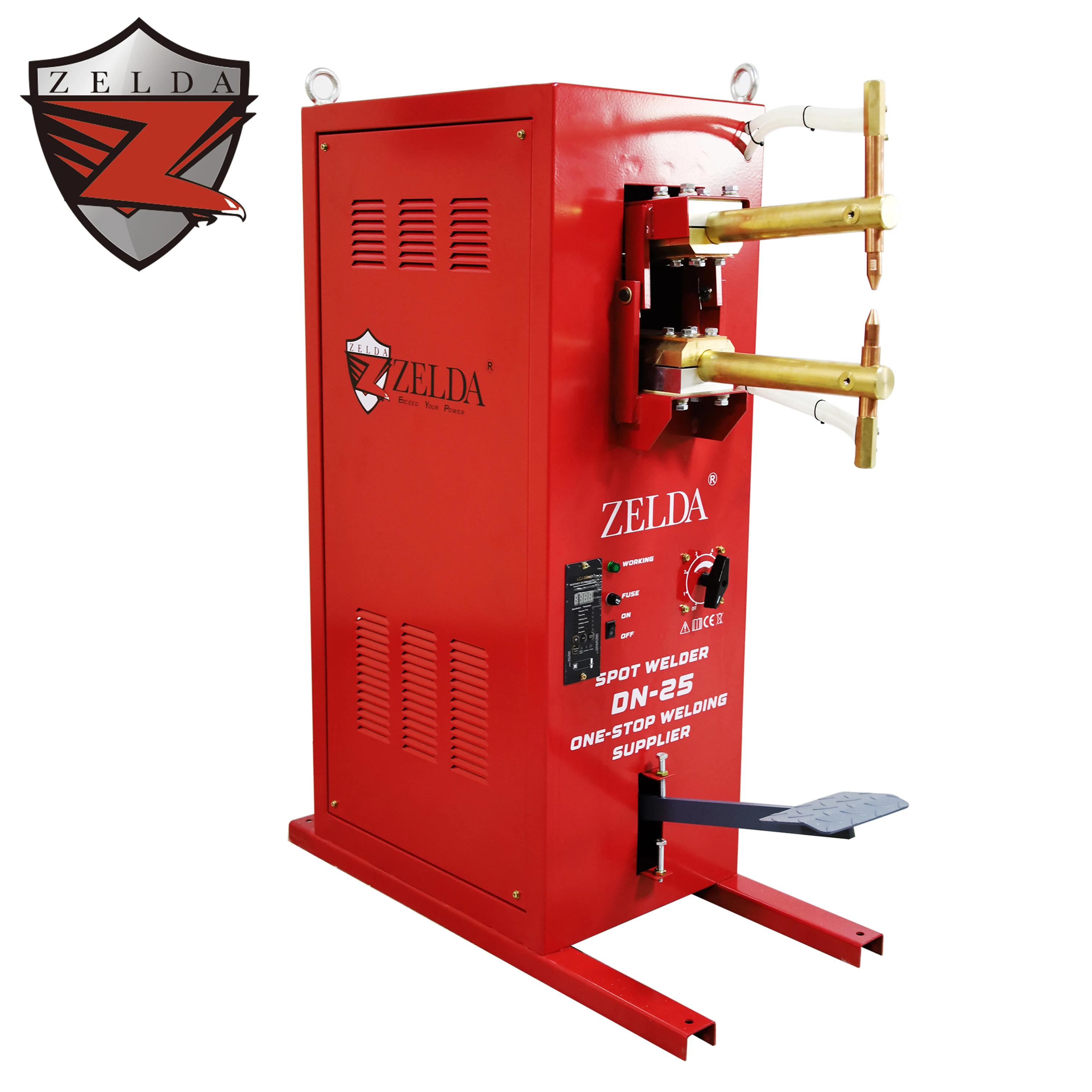 Zelda金属点溶接機ポータブル380Vスポット溶接機工業用DN-25