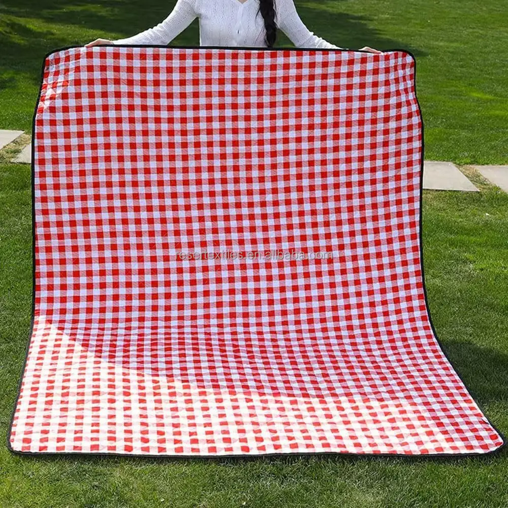 High Quality Modern Style Lightweight Portable Waterproof Mat Picnic Blanket Mat Rug  for Outdoor Sports Beach Camping Hiking