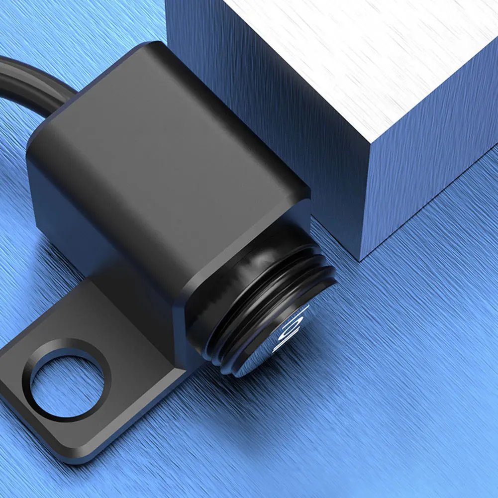 IP68 изменение мотоцикл алюминиевый сплав зеркало заднего вида сиденье фара прожектор двойная прошивка рулевого мульти-функциональный