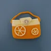 colorful Orange Headphone case