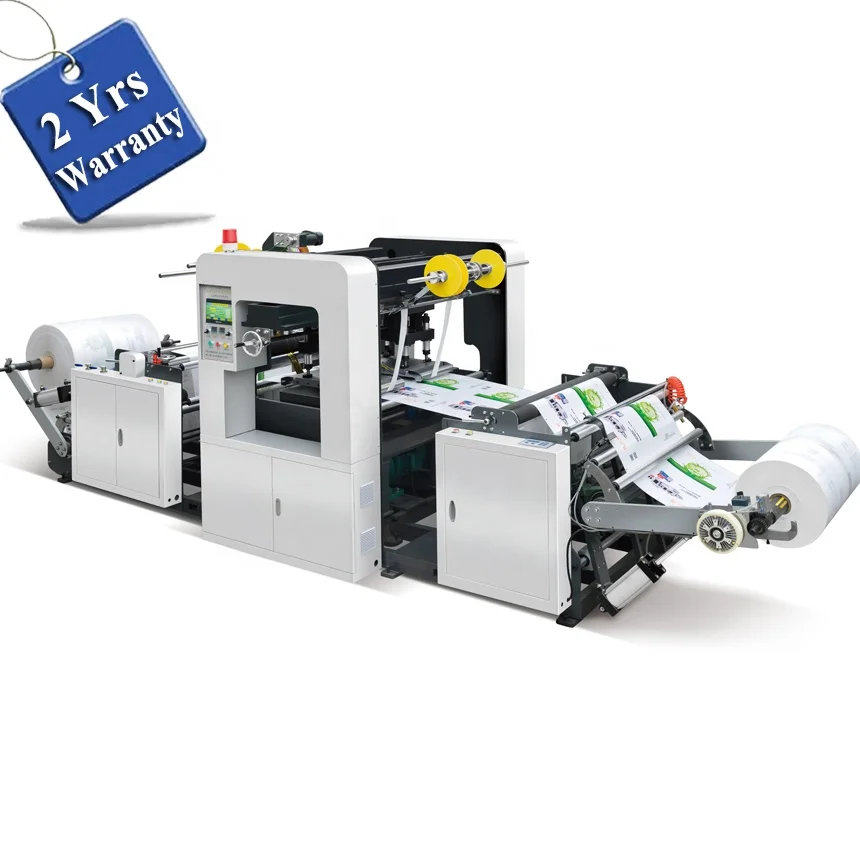 UT1200 Automatic Biodegradable PP Polypropylene Nonwoven Fabric Cloth Roll Box Kraft Paper Bag Hot Foil Stamping Machine