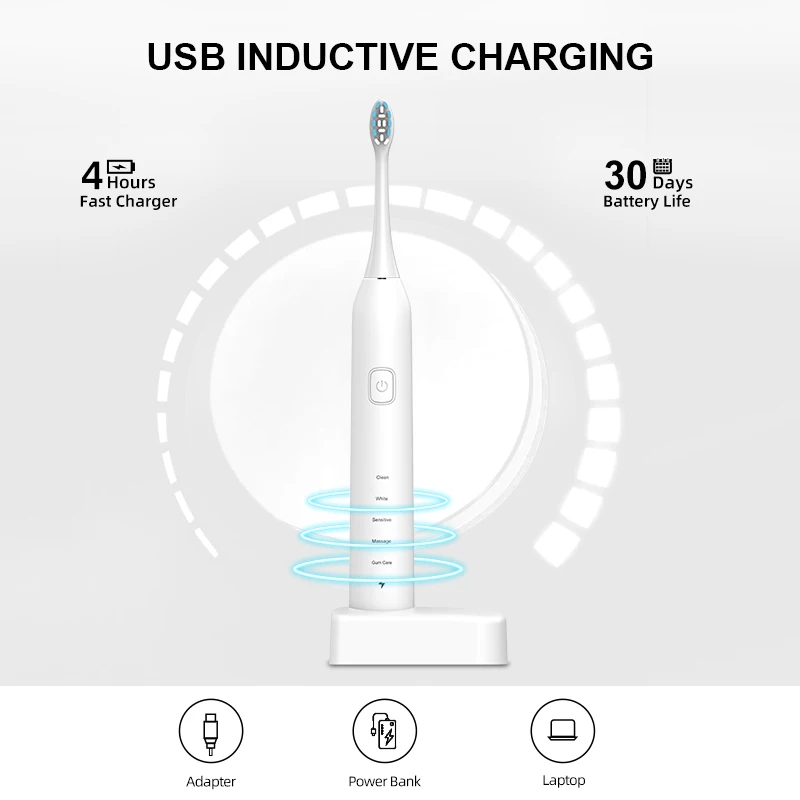 Private Label Custom logo Toothbrush Electr Sonic Toothbrush Manufacturer Toothbrush Sonic