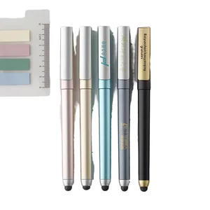 Advertising Plastic Shaped Paper Clips Can Be Used Logo Touch Stands Black Water-Based Engraved Printing Advertising Promotion