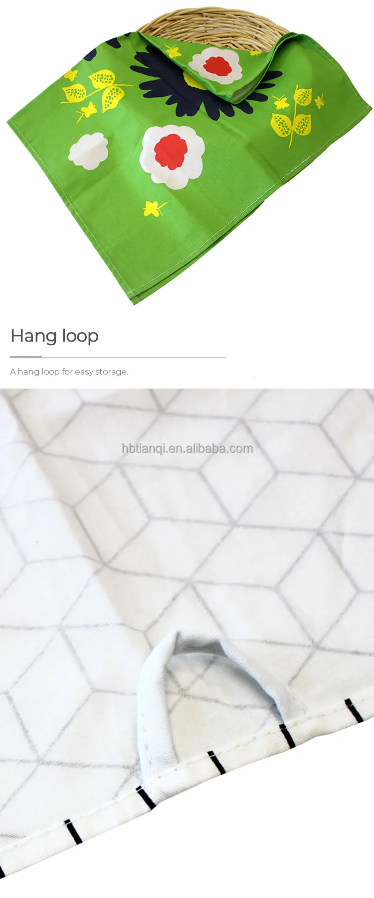 Super September Custom Kitchen Tea Towels Wholesale 100 Cotton Private Logo Custom Printed Tea