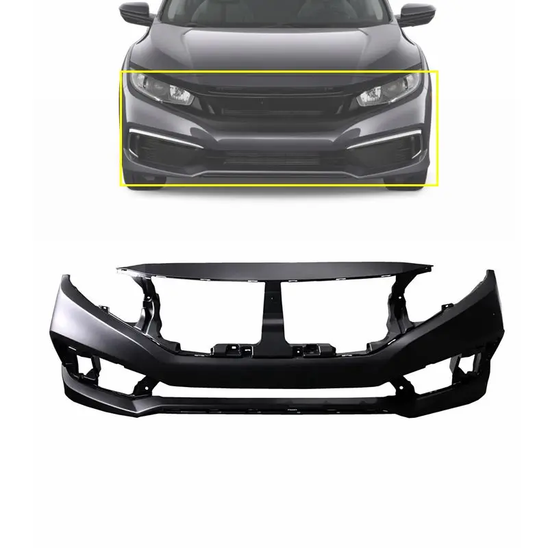 OEM auto parts new replacement front bumper cover fascia for HONDA civic 2019 2020 2021 04711TBAA50ZZ sedan coupe