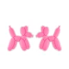 Balloon dog Focal bead Pink SA213