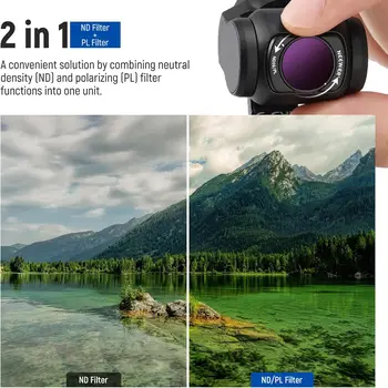 NEEWER Drone Len Filter 14 Pack Magnetic ND & CPL & Effect Filter Set for OSMO Pocket 3 detail image