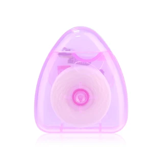 Daily Care Bulk Pack Clinic Promotion Eye-catching Colored Portable Case Dental Floss Customized Teeth Pick Nylon