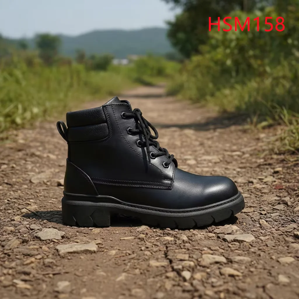 LXG, Rusijos rinkai skirti kovos batai su tikru avinų vilna padėklais ir išklotine, 4 colio aukščio, ledynų ekspedicijoms, su plieniniais pirštų ir vidurinės pados įdėklais, marširuojant skirti batai, modelis HSM158