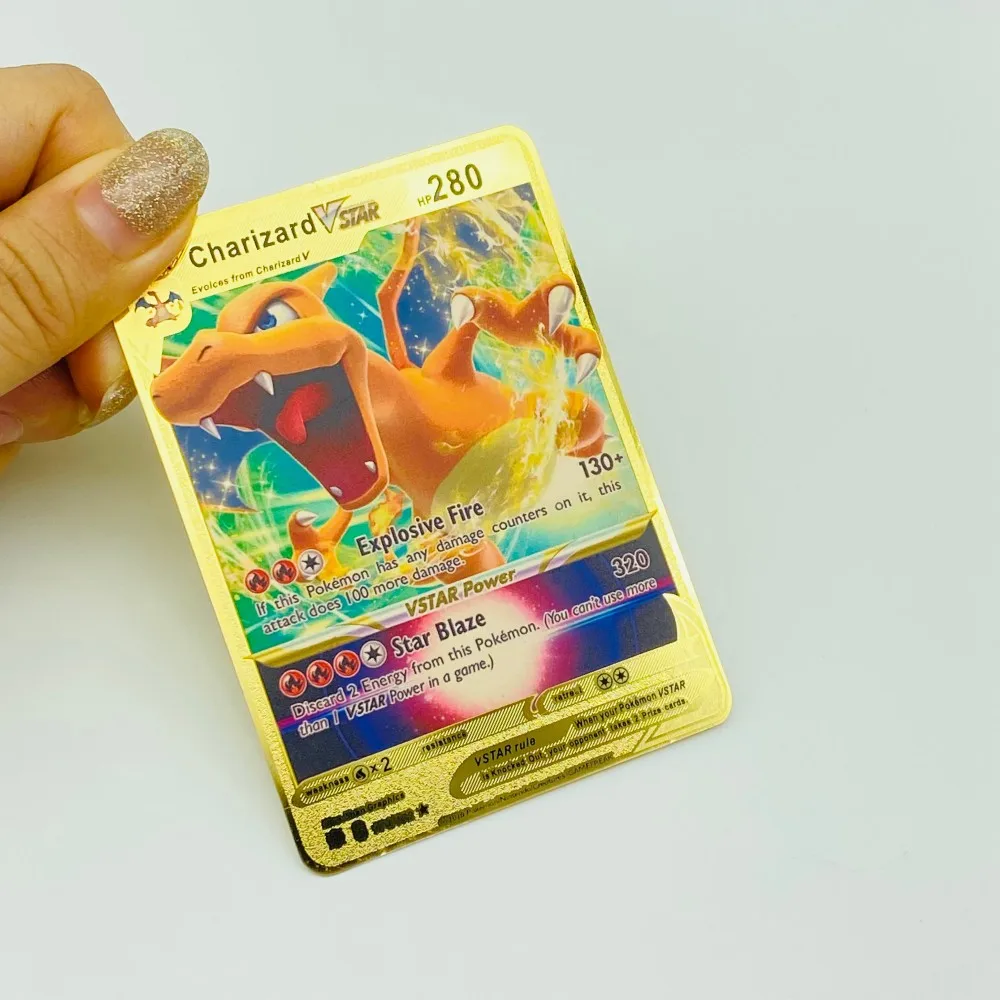 charizard golden pokemon card Amazon.com: Pokemon - Charizard ex 228/197 - Obsidian Flames - Hyper Rare