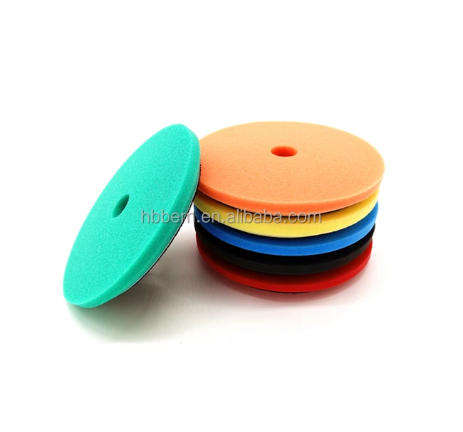 6 Inch Foam Buffing Pad Germany Polyurethane Pads Rupe Style Car Sponge