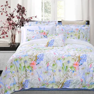 Super Soft Bedsheet Printed Bed Sheets 800 Thread Count for Sale